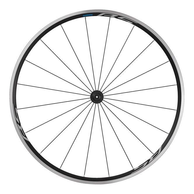 Shimano WH-RS100 Clincher Front Wheel - 100 mm Q/R Axle - Black - 700 C