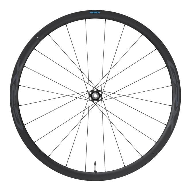 Shimano WH-RX870 GRX Disc Front Wheel - 12 x 100 mm E-thru - Center Lock Disc - Carbon - 700 C