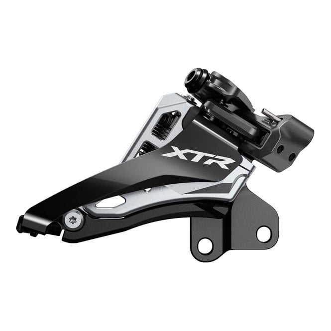 Shimano XTR FD-M9100-E XTR double front derailleur - E-type mount - side swing - Grey
