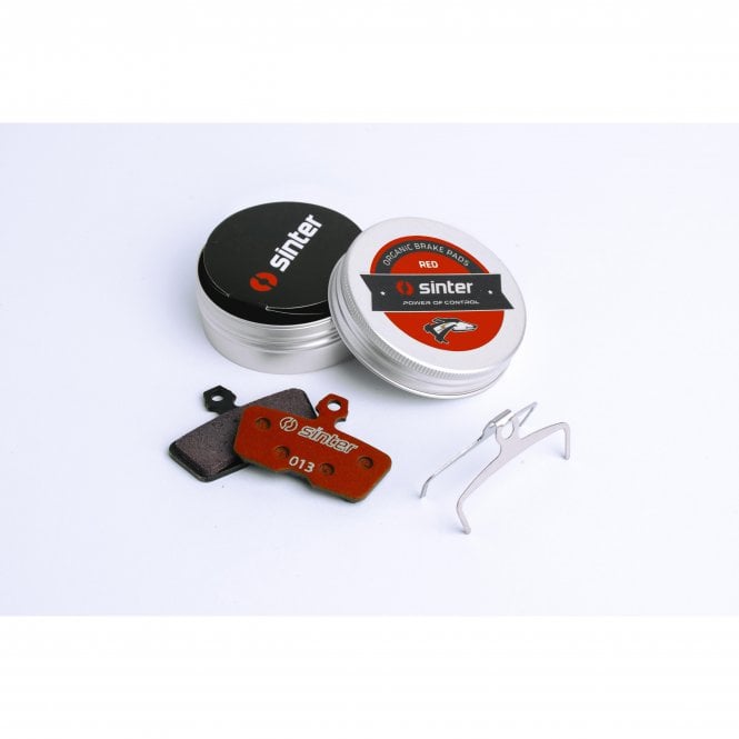 Sinter Disc Brake Pads - Avid SRAM Code - Single Pair - Red