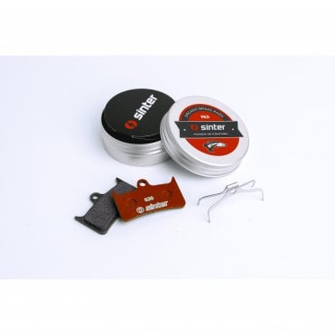 Sinter Disc Brake Pads - Hope V4 - Single Pair - Red