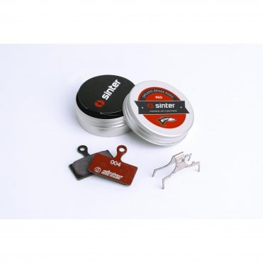 Sinter Disc Brake Pads - Shimano G Style - Single Pair - Red