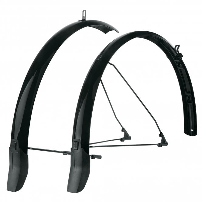 SKS Bluemels Cable Line 700C Mudguard Set - Black