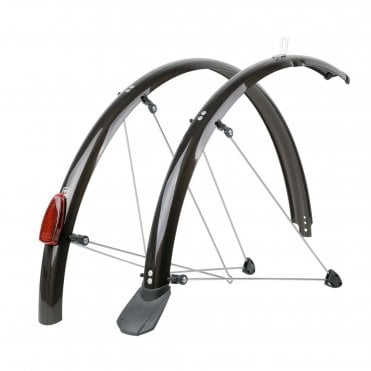 SKS Chromoplastics 26 inch Mudguards 65mm Wide - Black