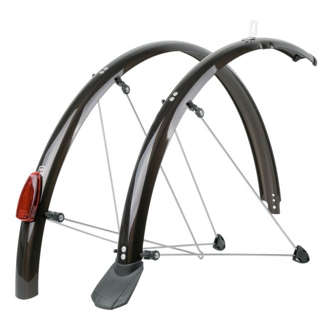 SKS Chromoplastics Mudguard Set 28 inch x 65 mm - Black