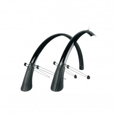 SKS Commuter Mudguard Set With Spoiler 700 C - Black
