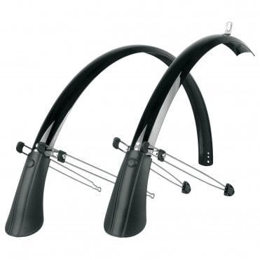 Sks Commuter Mudguard Set With Spoiler - Black - 26 inch x 60 mm