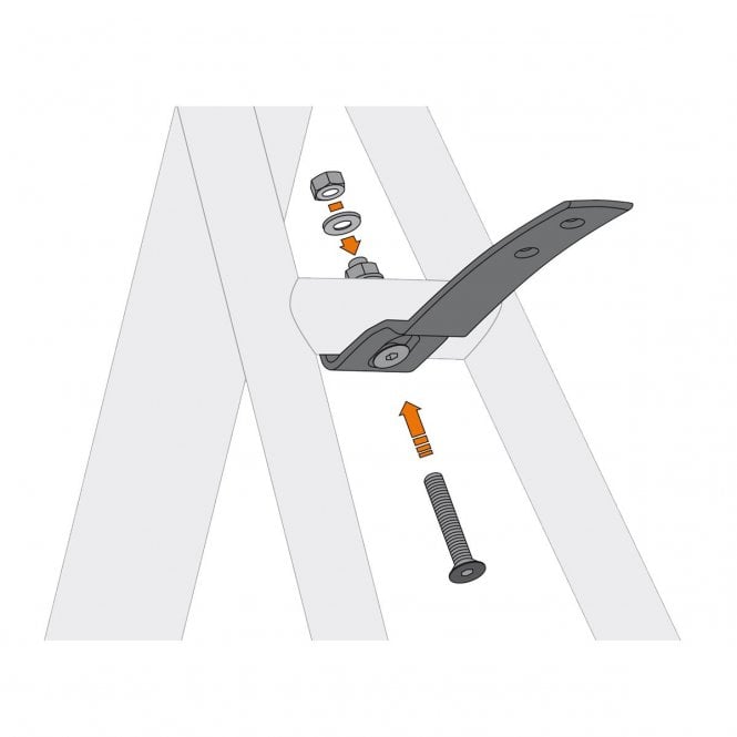 SKS Mudguard Spare - Beavertail / Velo Top-down Drill Bracket