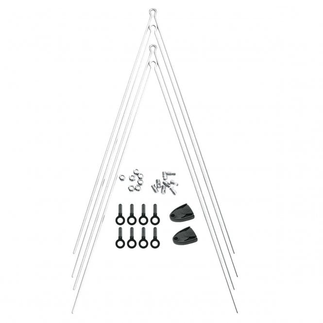 SKS Mudguard Spares Kit Full - Chromoplastics/Longboard