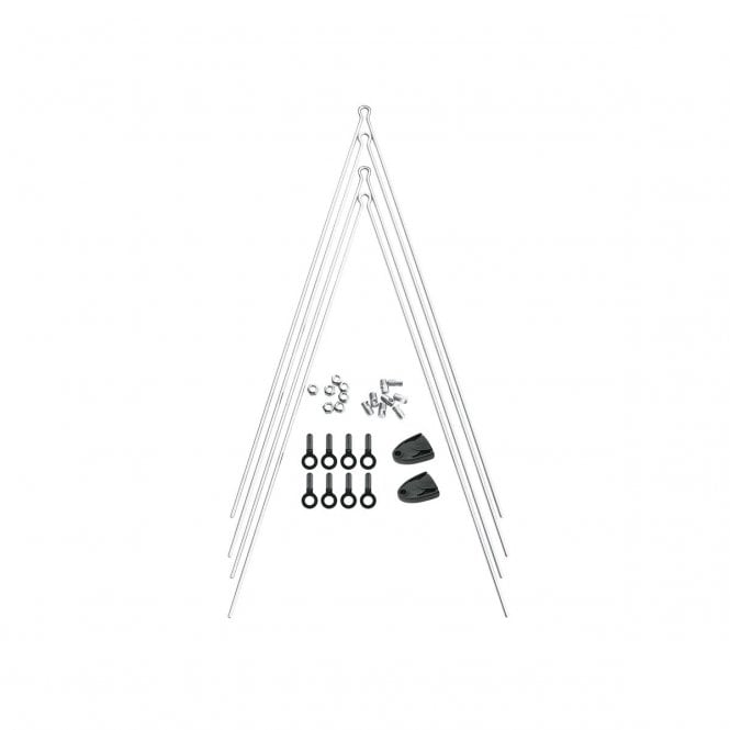 SKS Replacement Extra Long V-stay Set - Chromo - 380 mm