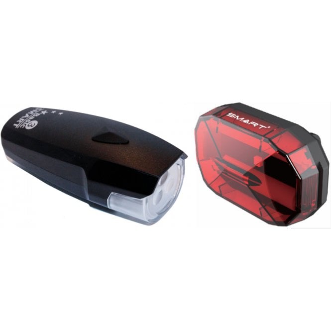 Smart Polaris 3 Front  / Diamond Rear - 3 LED Lightset - Battery
