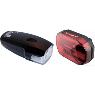 Smart Polaris 3 Front  / Diamond Rear - 3 LED Lightset - Battery