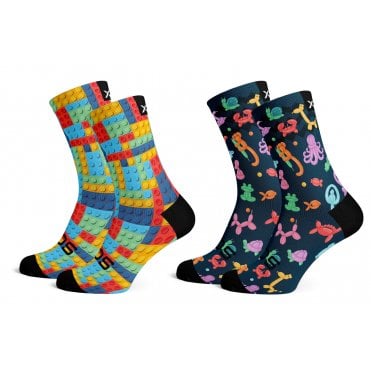 Sox Blocks & Balloon Combo Pack Kids - Size 9-12