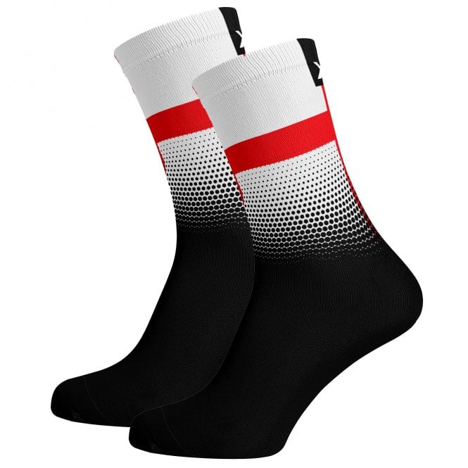 Sox England Flag Black Premium Crew Socks