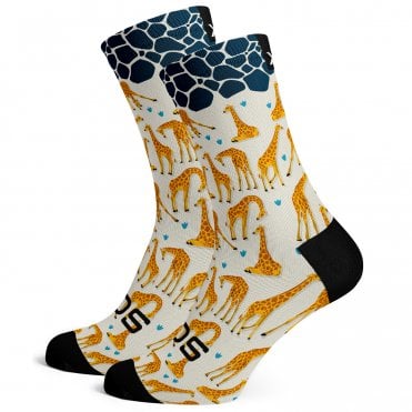 Sox Giraffe Animals Premium Crew Socks