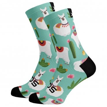 Sox Llama Animals Premium Crew Socks
