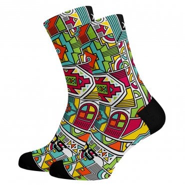 Sox Ndebele 2.0 South African Heritage Premium Crew Socks