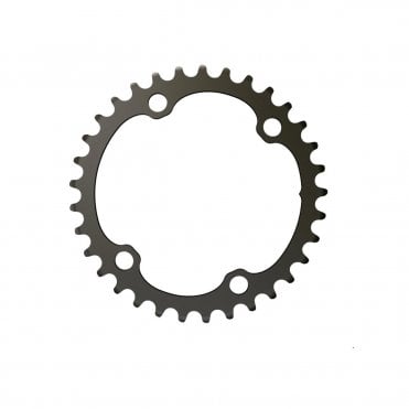 SRAM Chain Ring Road 107 BCD 2X12 Force - Blast Black - 12 Speed