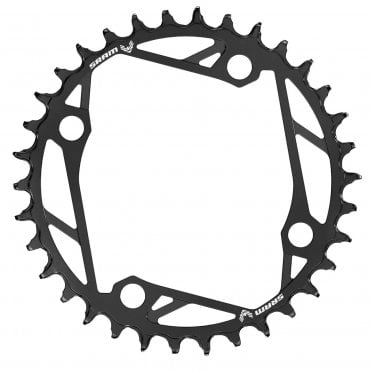 SRAM Chain Ring T-type 104 BCD Steel - Black