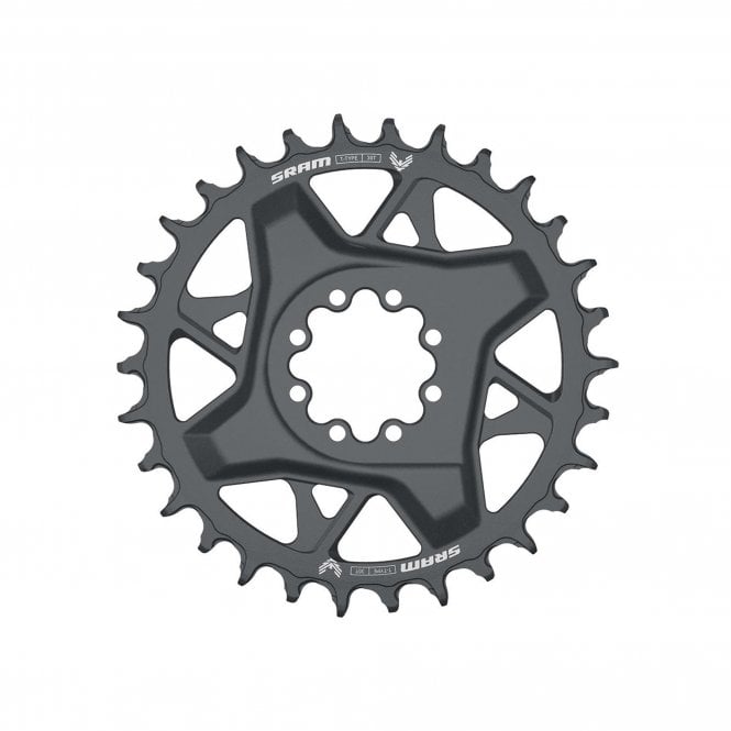 SRAM Chain Ring T-type Direct Mount 3MM Offset Eagle - GX D1 - Dark Polar Grey