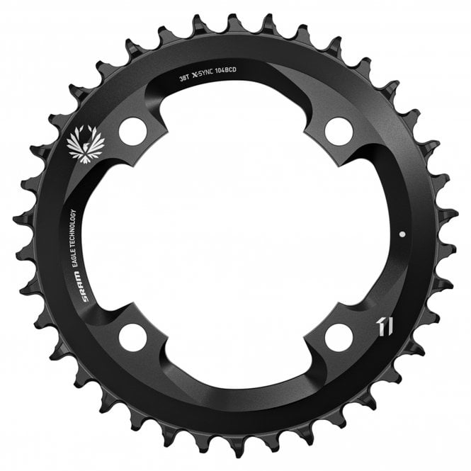 SRAM Chain Ring X-SYNC 2 104 BCD Steel Eagle - Black