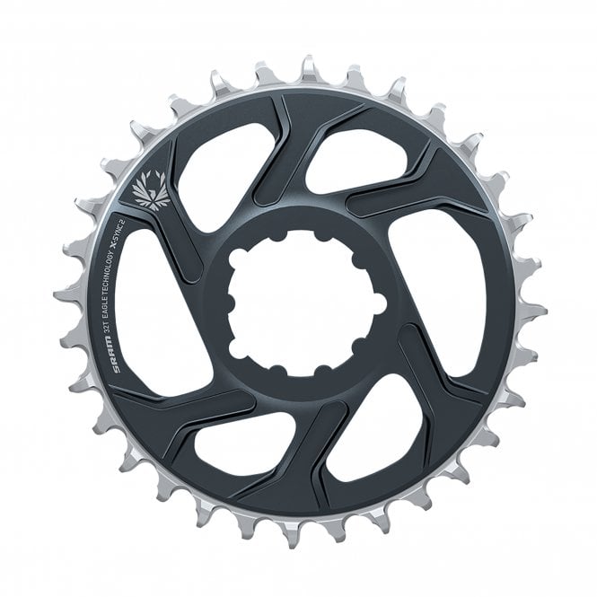 SRAM Chain Ring X-SYNC 2 Direct Mount 6MM Offset Eagle - Lunar/Polar Grey