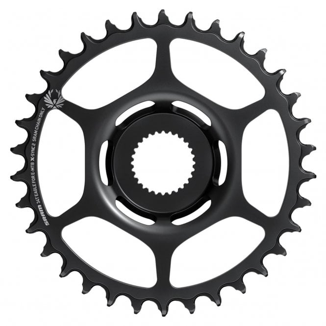 SRAM Chain Ring X-SYNC 2 Steel Eagle Bosch Direct Mount B148 - Black