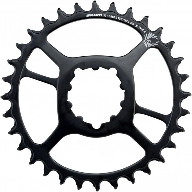 SRAM Chain Ring X-SYNC Eagle Steel 6MM Offset - Black