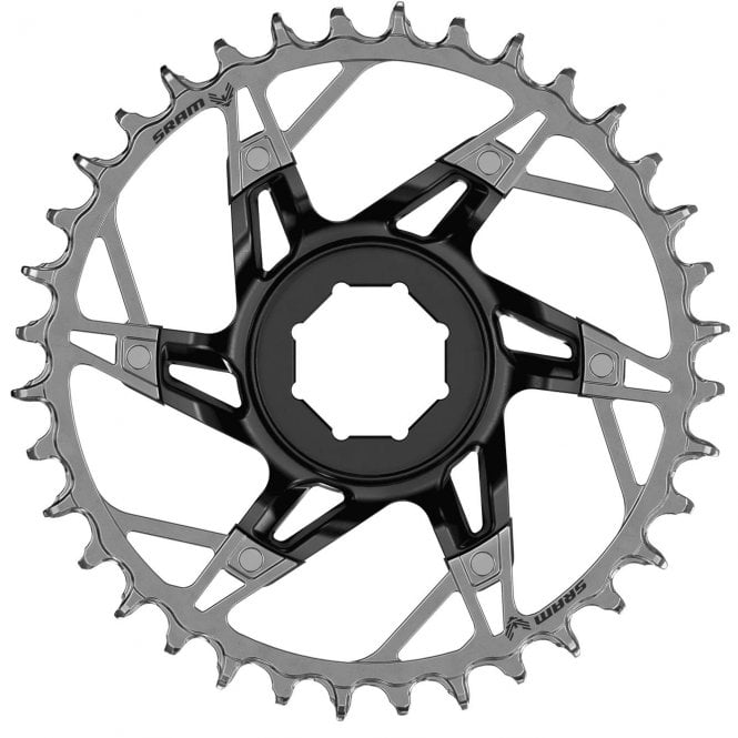 SRAM Chain Ring Xx T-type Brose Direct Mount - Black/Silver