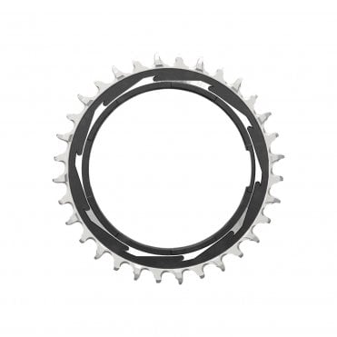 SRAM Chainring T-type Powermeter Threaded 3MM O/set Eagle Xxsl D1 - Blk/Sil