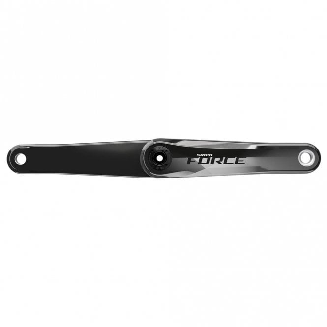 SRAM Crank Arm Assembly Force D1 DUB - Gloss Finish (BB/spider/chainrings Not Included) - Gloss Black