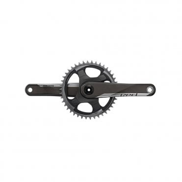 SRAM Crankset - Red 1x D1 AXS DUB Gloss Direct Mount - 12 Speed - Natural Carbon