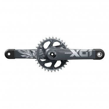 SRAM Crankset X01 Eagle BOOST 148 DUB 12s With Direct Mount 32t X-SYNC 2 165mm Chainring (DUB Cups/Bearings Not Included) C2 - Lunar Polar