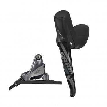 SRAM Hydraulic Disc Brake RIVAL1 (UK Style) Left Rear Brake W Flat Mount Hardware (Rotor & Bracket Sold Separately)
