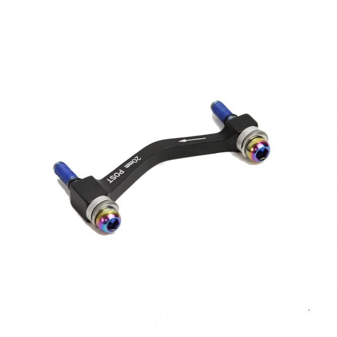 SRAM Post Bracket (Front 180/Rear 160) (includes Bracket & Stainless Rainbow Bolts) - Standard Mount
