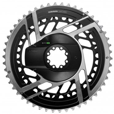 SRAM Power Meter Kit DM Red AXS E1 Power Meter Including Chainrings - Black/Silver
