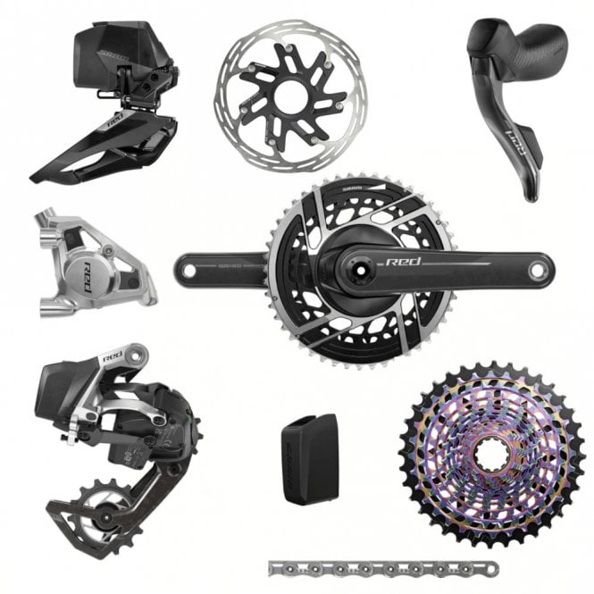 SRAM RED eTap AXS E1 2x12 Hydraulic Power Meter Groupset