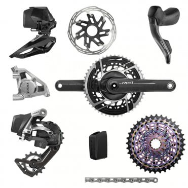 SRAM RED eTap AXS E1 2x12 Hydraulic Power Meter Groupset