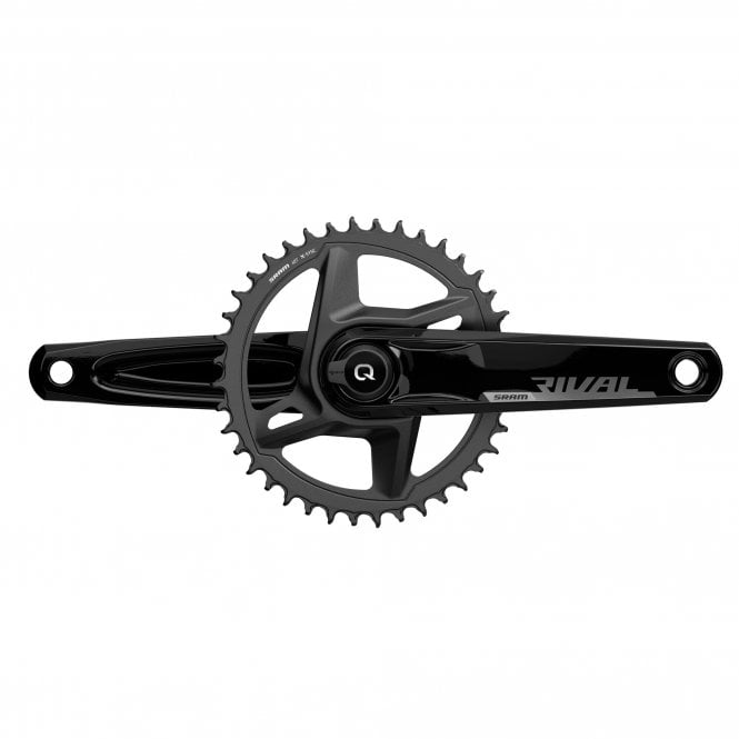 SRAM Rival 1x D1 Quarq Road Power Meter Dub Wide - Black