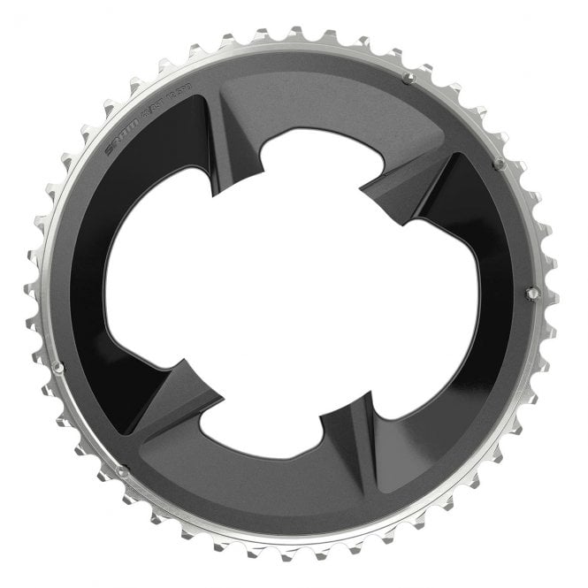 SRAM Rival AXS Chain Ring Road 107bbd 2X12 With Cover Plate - Black