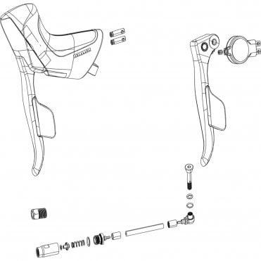 SRAM Rival Ed Exchange Kit Shifter and Brake E1 AXS Disc Including Hood
