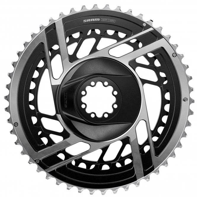 SRAM Road Chain Ring DM Kit Non-power Red E1 - Black/Silver