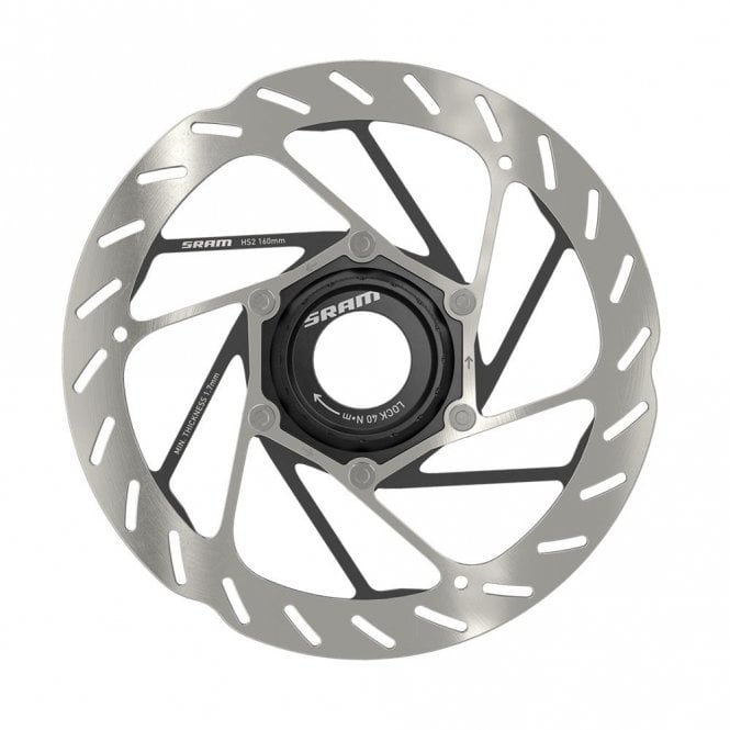 SRAM - Rotor HS2 Center Lock (includes Lockring) Rounded 2022