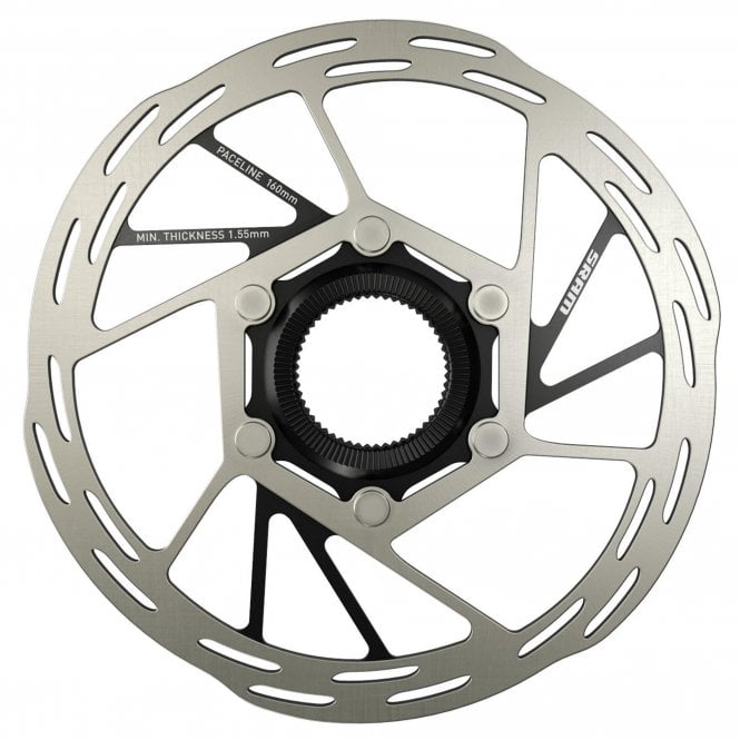 SRAM Rotor Paceline Centerlock Rounded - Incl Internal Tooled Lockring