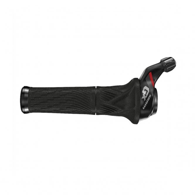 SRAM Shifter GX Grip Shift Rear With Locking Grip - Red