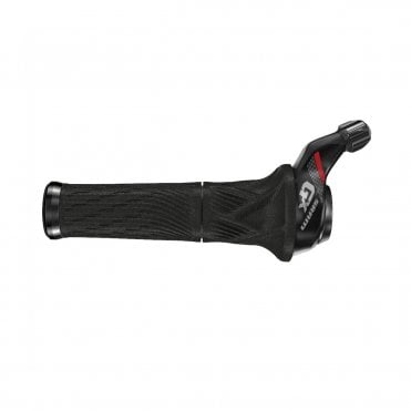SRAM Shifter GX Grip Shift Rear With Locking Grip - Red