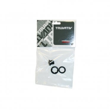 SRAM Spare - Crank Arm Bolt Kit M15/M26 Alloy Self-extracting Black Qty 1