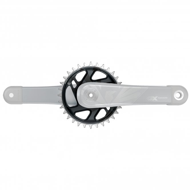 SRAM SramChain Ring X-SYNC 2 Direct Mount 6MM Offset Eagle Cold Forged - Lunar Grey