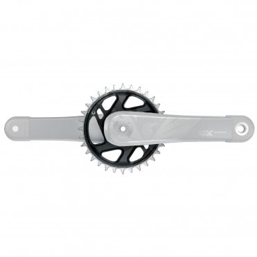SramChain Ring X-SYNC 2 Direct Mount 6MM Offset Eagle Cold Forged - Lunar Grey