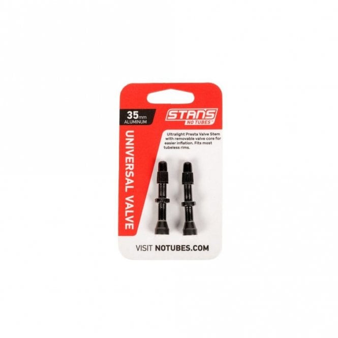 Stans Stan's No Tubes Alloy Presta Valves - Black